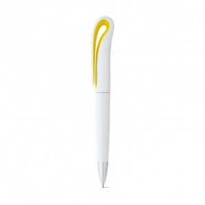 Bolígrafo con clip con diseño original Amarillo