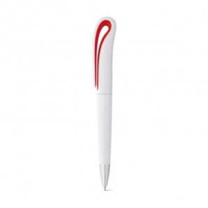 Bolígrafo con clip con diseño original Rojo