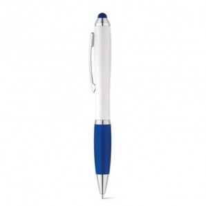 Bolígrafo con clip de metal y puntero tinta azul Azul