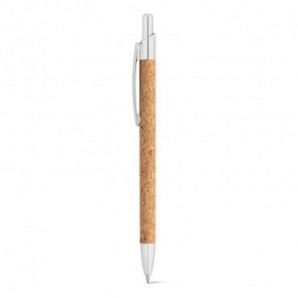 Bolígrafo en corcho y aluminio Natural