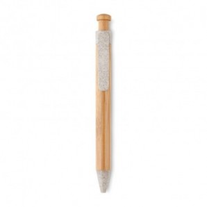Bolígrafo de bambú Beige