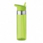 Botella de Tritan con boquilla plegable 650 ml Verde lima transparente