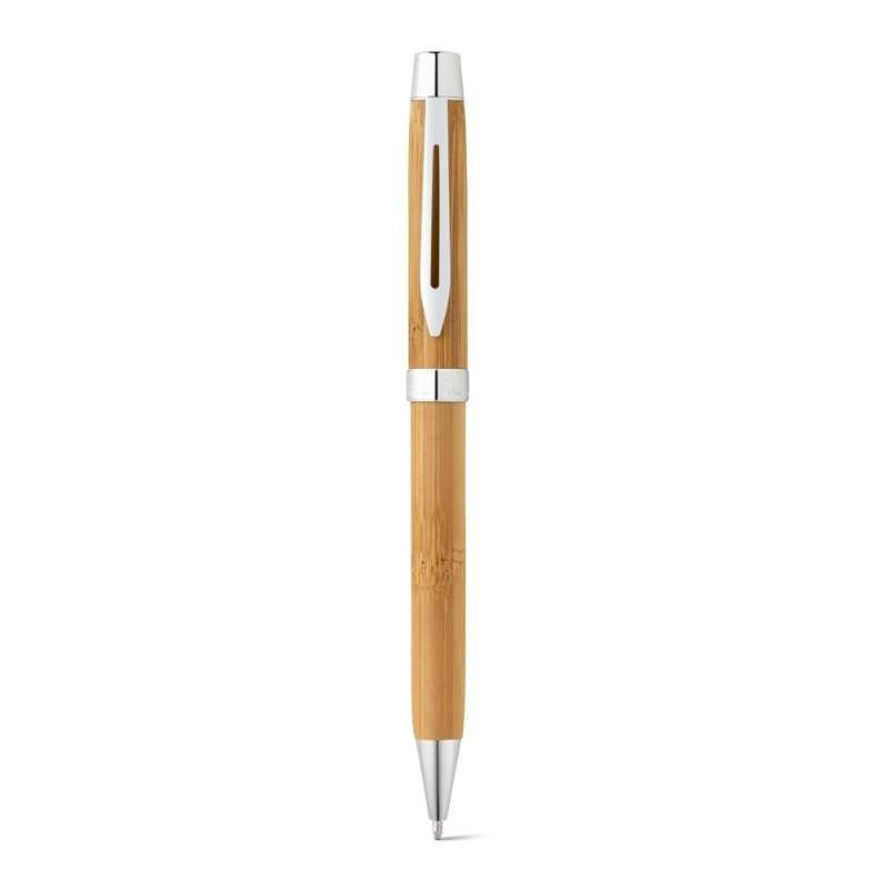 Bolígrafo de bambú en estuche Natural
