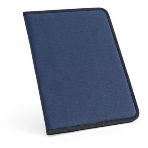 Portafolios A4 con bolsillo y portalápices Azul