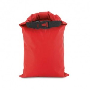 Bolsa impermeable con mosquetón Rojo