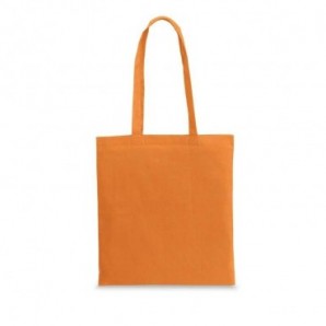 Bolsa de algodón con asas largas Naranja