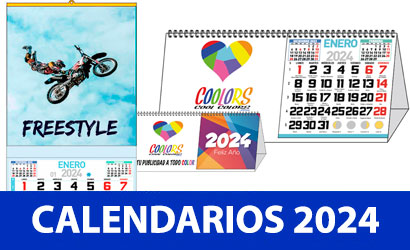 Calendarios personalizados 2022